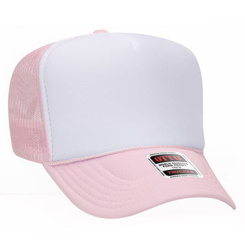 Soft Pink/White Trucker Hat