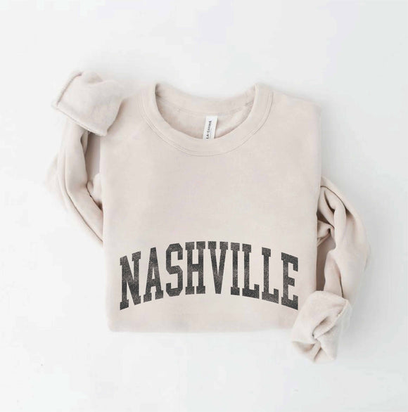 Nashville Sweatshirt Heather Cream