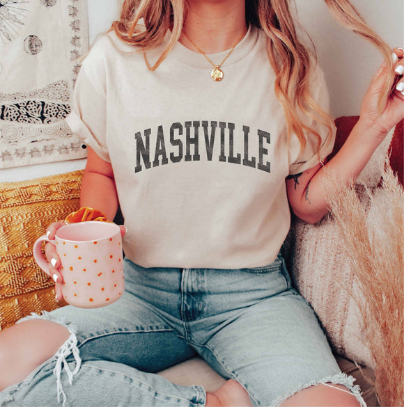 Nashville T-Shirt Vintage White