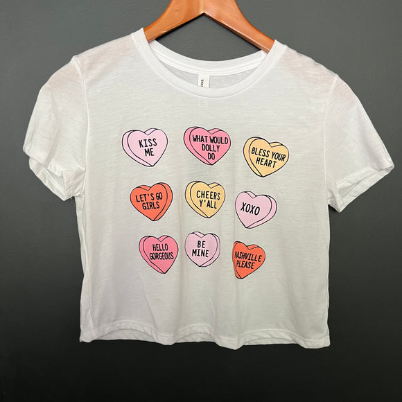 Nashville Conversation Hearts T-shirt