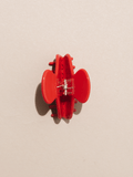 Hair Claw Clip Cherry 2" Small Red