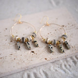 Vega Daydreamer Hoop Earrings Dalmation