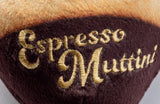 Espresso Muttini Squeaky Dog Toy