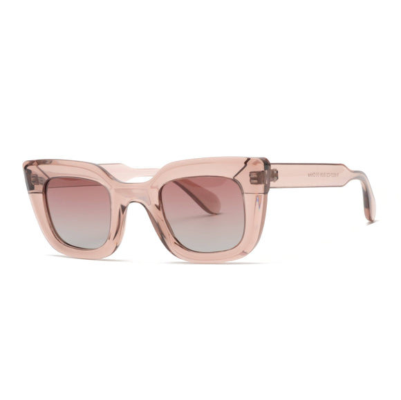 ALAIA | Polarized Sunglasses | Dusty Rose