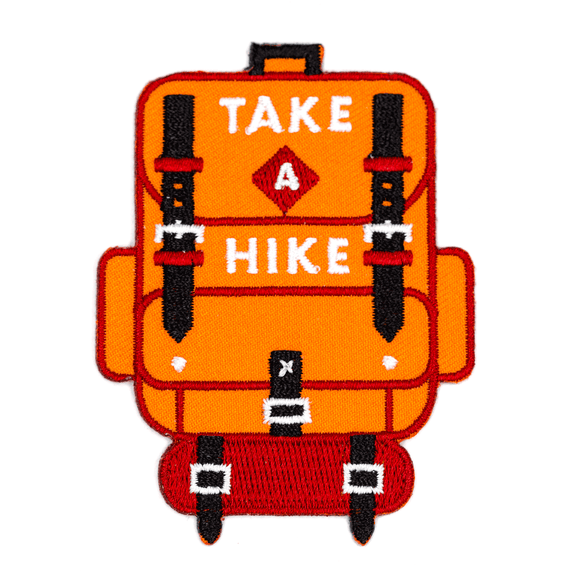 Take A Hike Embroidered Patch