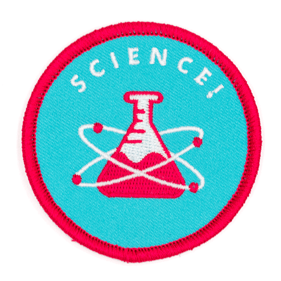 Science Embroidered Patch