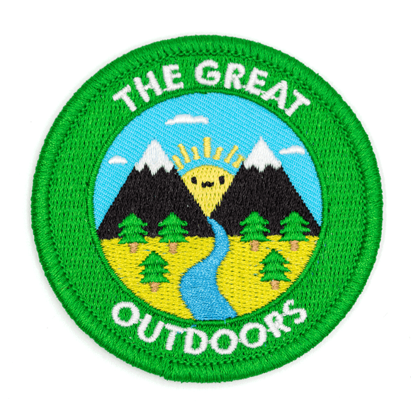 The Great Outdoors Embroidered Patch