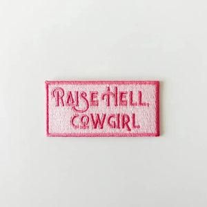 Raise Hell Cowgirl Patch