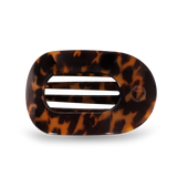Round Flat Hair Clip | Medium | Tortoise