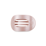 Round Flat Hair Clip | Small | Pearly Pink