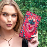 Sacred Heart Crossbody Phone Bag