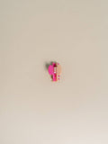 Hair Claw Clip Dragon Fruit 2" Small Two Tone Pink