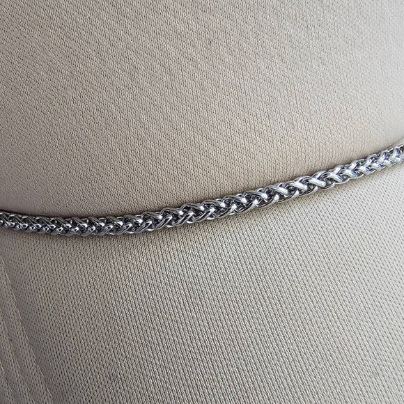 Trucker Hat Chain Silver