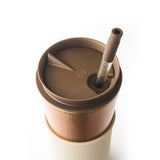 15oz Bronze Travel Mug Cream