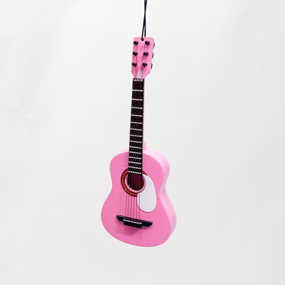 Pink Guitar Ornament