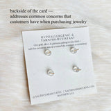 COASTAL STUD SETS | 18k gold | seashell & starfish earrings