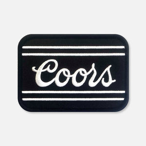 Coors Patch Black-White