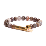 Polished Agate Intention Bracelet