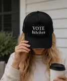Vote Bitches Black Trucker