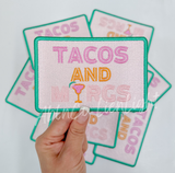 Preppy tacos & margs patch