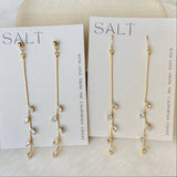 Bold dainty vine earrings