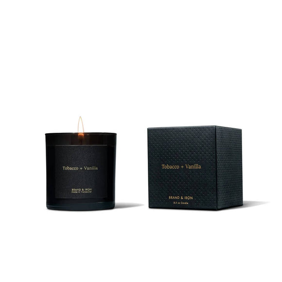 dark fired tobacco candle Warm Pipe | Luxury Scented These 4 Wick candles have close to twice the burn time as our single wick candles Tobacco - 220g Malkia