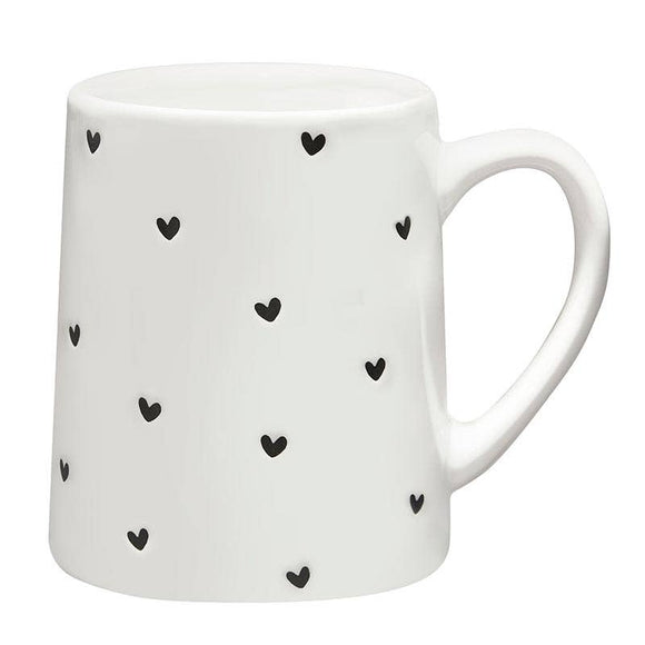 Artisan Tapered Mug Hearts