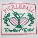 Pickleball Cocktail Club Patch