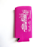 Nashville Slim Can Koozie Black