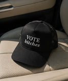 Vote Bitches Black Trucker