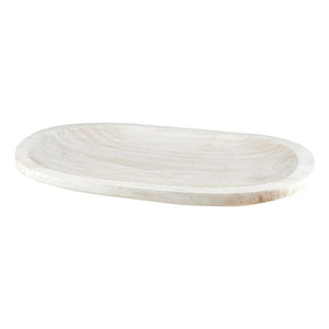 White Paulownia Wood Platter
