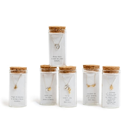 Message in a Bottle Necklace Assorted