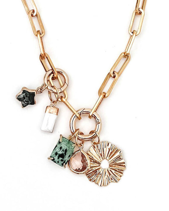 Jolie Charm Necklace