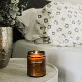evergreen forest soy candle