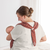 Breastfeeding Swaddle Terracotta