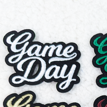 Game Day Patch White