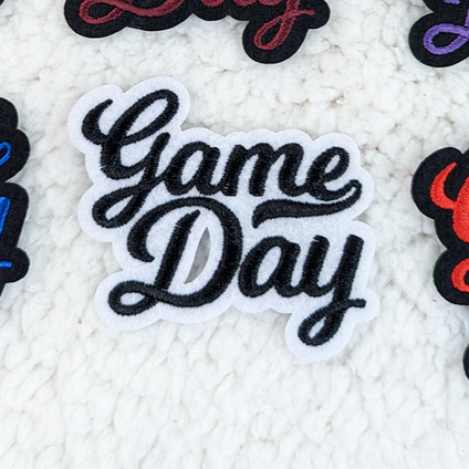 Game Day Patch Black