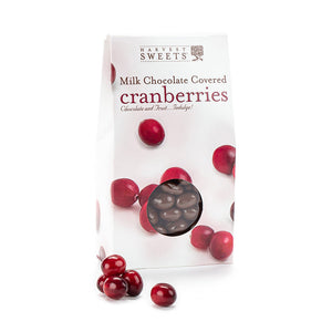 Dark Chocolate Covered Cranberries