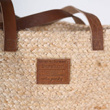 Jute Seagrass Beach Tote