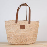 Jute Seagrass Beach Tote