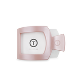 Square Flat Hair Clip | Medium | Pearly Pink