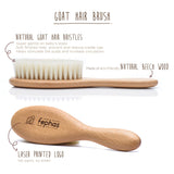 Wooden Baby Hair Brush Set