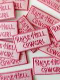 Raise Hell Cowgirl Patch