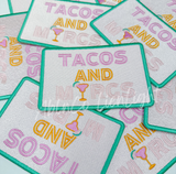 Preppy tacos & margs patch