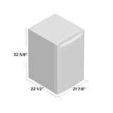 3.2 Cubic Feet Upright Freezer (Used Like New)