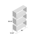 Gold bookcases (Used)