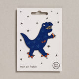 Blue Dinosaur  Patch