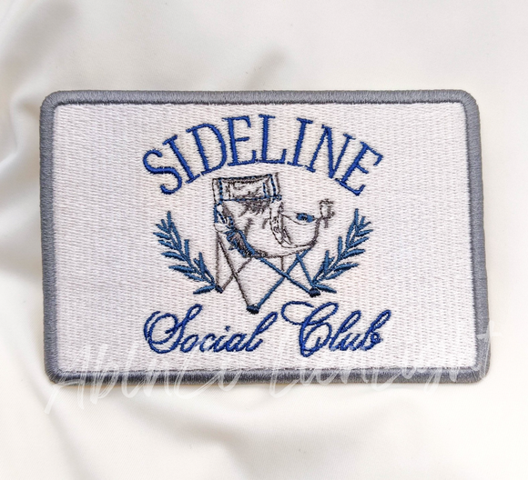 Sideline Social Club patch