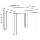 Ikea Lack Black Side Tables (Used Like New)