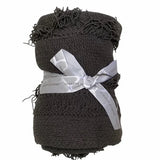 Moroccan Wedding Throw Charcoal